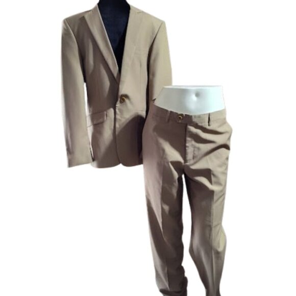 Next London Men's Suit Jacket and Pants Jacket 48" Pant 32" Brown - Western - Picture 9 of 14
